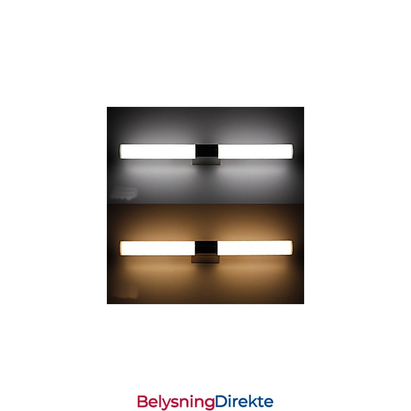 Høy Kvalitet Speillampe Baderomslamper Vegglamper I Rustfritt Stål Og Akryl Sminkebelysning