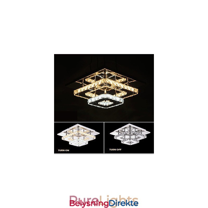 Krystalltaklamper, Innfelt, Klar Eller Ravfarget K9, For Innendørs Bruk, Ce