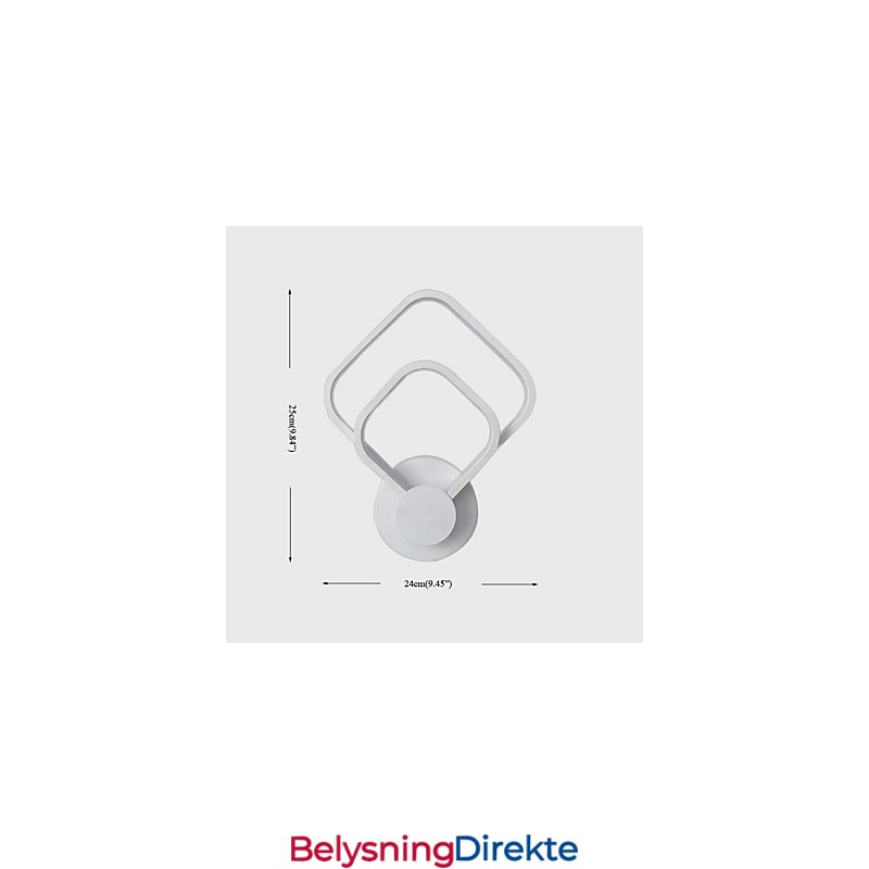 Integrert Moderne, Samtidsmalerfunksjon For Omgivelseslys Vegglampe Med Vegglampe