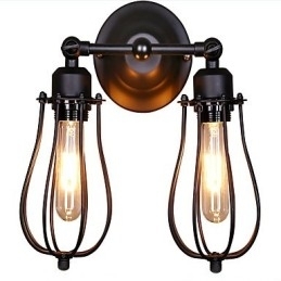 Tradisjonell Klassisk Rustikk Hyttelandlig Maling For Svingarm Omgivelseslys Vegglampe