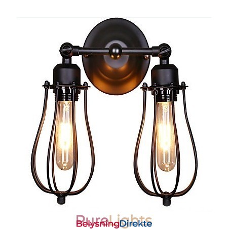 Tradisjonell Klassisk Rustikk Hyttelandlig Maling For Svingarm Omgivelseslys Vegglampe