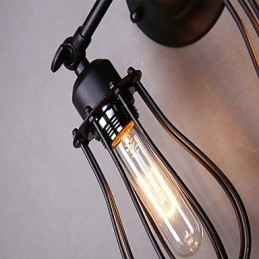 Tradisjonell Klassisk Rustikk Hyttelandlig Maling For Svingarm Omgivelseslys Vegglampe