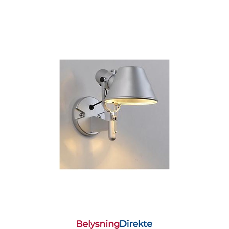 Moderne Samtids Sølvfunksjon For Øyebeskyttelse Omgivelseslys Vegglampe Vegglampe