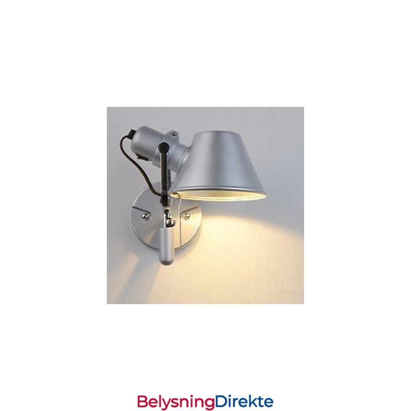 Moderne Samtids Sølvfunksjon For Øyebeskyttelse Omgivelseslys Vegglampe Vegglampe