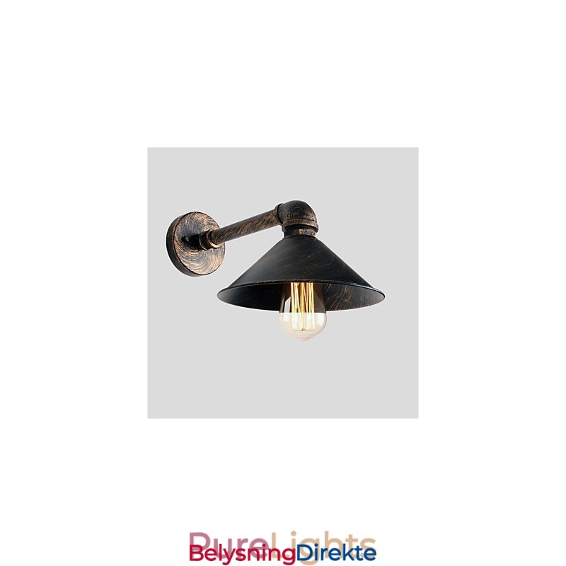 Vannrør Vegglamper Retro Industriell Stil Kreativ Landlig Metall Restaurant Kafé Barer Barbord Vegglamper