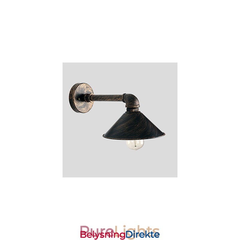 Vannrør Vegglamper Retro Industriell Stil Kreativ Landlig Metall Restaurant Kafé Barer Barbord Vegglamper