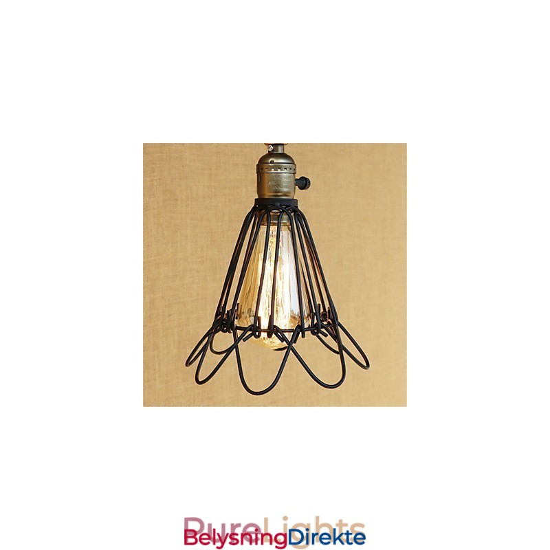 Rustikk Hytte, Landlig Retro-Maling For Mini-Svingarm, Omgivelseslyshuske