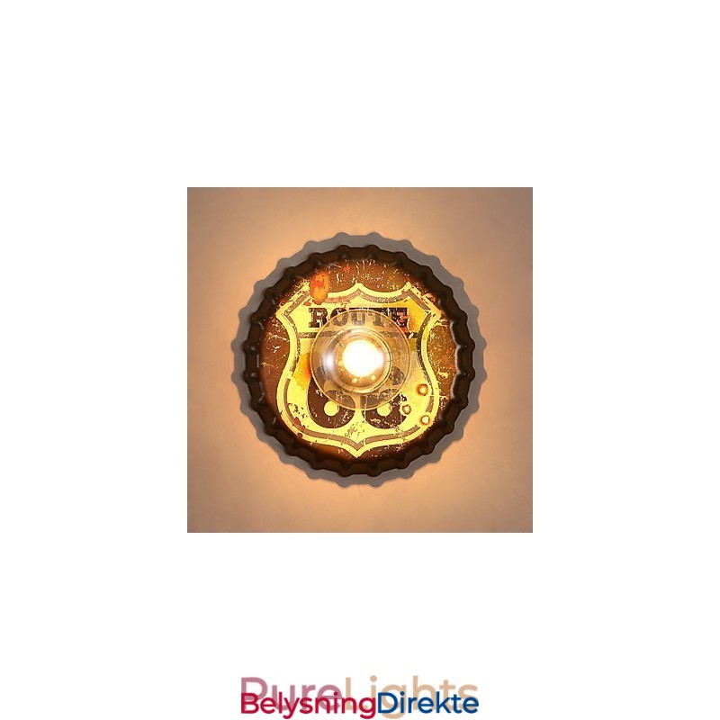 Tradisjonell Klassisk Rustikk Hyttelandlig Maling For Mini-Stil Omgivelseslys Vegglampe