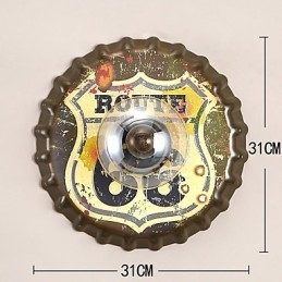 Tradisjonell Klassisk Rustikk Hyttelandlig Maling For Mini-Stil Omgivelseslys Vegglampe