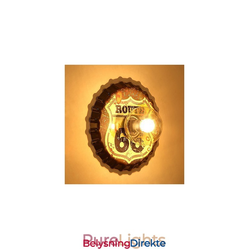 Tradisjonell Klassisk Rustikk Hyttelandlig Maling For Mini-Stil Omgivelseslys Vegglampe