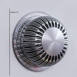 Moderne Lys Aluminiums Innfelt Vegglampe Dekorerer Vegglamper