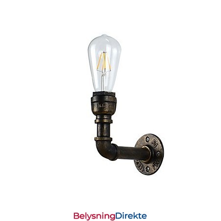 Rustikk Hytte Tradisjonell Klassisk Antikk Messing Vegglampe Vegglampe