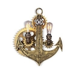 Vintage Industrielle Vegglamper I Treform, Kreative, Dreibare Lys, Restaurant, Kafé, Bar, Dekorasjonsbelysning