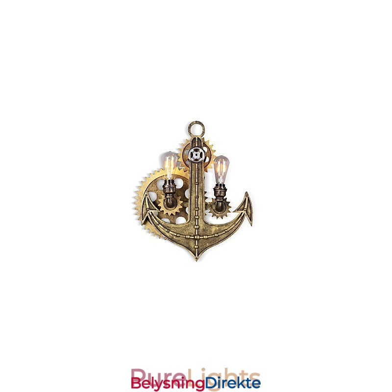 Vintage Industrielle Vegglamper I Treform, Kreative, Dreibare Lys, Restaurant, Kafé, Bar, Dekorasjonsbelysning