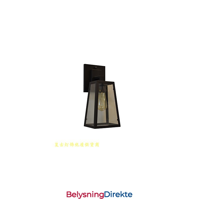 Vegglampe Vegglampe Veggjernsvegglampe Dum Black Lightsaber-Lampe På Veggen