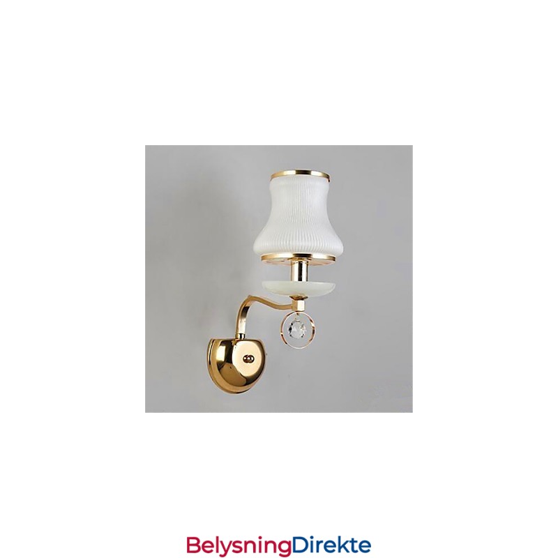 Moderne Og Moderne Galvanisert Funksjon For Krystall Mini-Stil Øyebeskyttelse Omgivelseslys Vegglamper