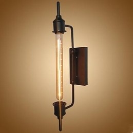 Vintage Industriell Vindjern Klesbutikk Bar Kafé Edison Fløyte Vegglampe