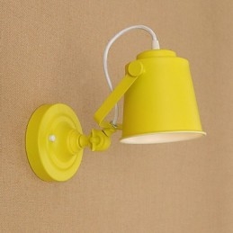 Malt Stålvegglampe Dum Svart Amerikansk Kaffedekorasjon Retro Vegglampe Lyssabellampe På Vegg