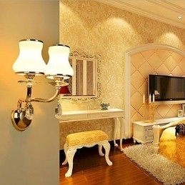 Moderne Og Moderne Galvanisert Funksjon For Krystall Mini-Stil Øyebeskyttelsesvegglamper