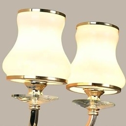 Moderne Og Moderne Galvanisert Funksjon For Krystall Mini-Stil Øyebeskyttelsesvegglamper