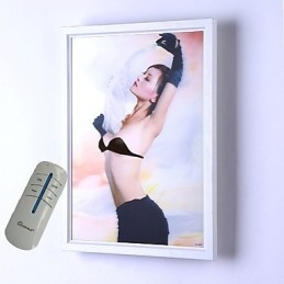 Integrert Moderne Samtidskunstnerisk Moderne Samtidsmalerifunksjon For Omgivende Lysvegglamper