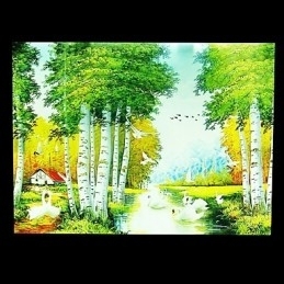 Integrert Moderne Samtidskunstnerisk Moderne Samtidsmalerifunksjon For Omgivende Lysvegglamper