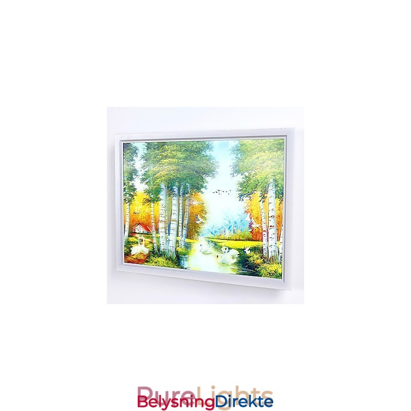 Integrert Moderne Samtidskunstnerisk Moderne Samtidsmalerifunksjon For Omgivende Lysvegglamper