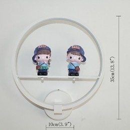 Moderne Kreativ Vegglampe Barneromsdekorasjon Personlighetlampe Innebygd Vegglampe Aluminiumsmateriale Veggkorridorlamper Og Lanterner