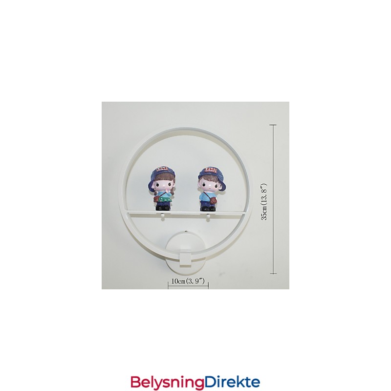 Moderne Kreativ Vegglampe Barneromsdekorasjon Personlighetlampe Innebygd Vegglampe Aluminiumsmateriale Veggkorridorlamper Og Lanterner