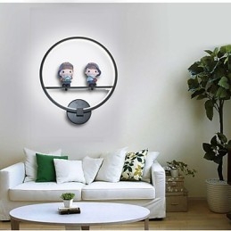 Moderne Kreativ Vegglampe Barneromsdekorasjon Personlighetlampe Innebygd Vegglampe Aluminiumsmateriale Veggkorridorlamper Og Lanterner