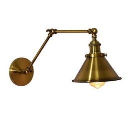 Vegglampe Vegglampe Veggjernsvegglampe Dum Black Lightsaber-Lampe På Veggen