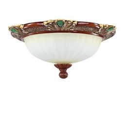 37 * 19 Cm Europeisk Type Harpiksglasskuppellampe Søt Til Å Absorbere Kuppellampe