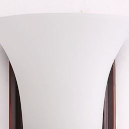 Rustikk Hytte Sort Oksidfinish Funksjon For Øyebeskyttelse Omgivelseslys Vegglampe Vegglampe