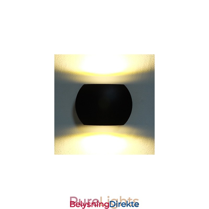 Moderne Samtids Moderne Samtids Landlig Sort Oksidfinish Funksjon For Omgivelseslys Vegglampetter