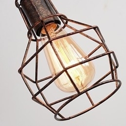 Industriell Retro Jernvegglampe Kreativ Personlighet Løftetrinsevegglampe