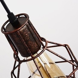Industriell Retro Jernvegglampe Kreativ Personlighet Løftetrinsevegglampe