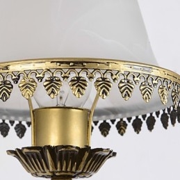 Moderne Samtidsmaleri For Omgivelseslys Vegglampe Med Vegglampe