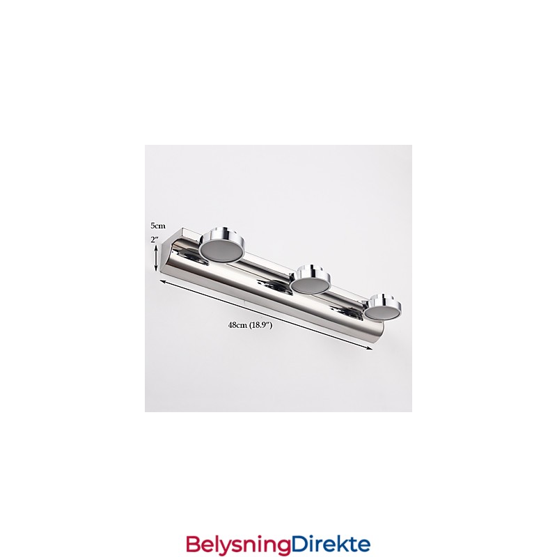 Baderomsbelysning Moderne Samtids Metall