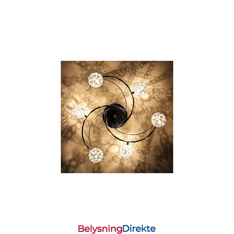 Moderne Samtidskunstnerisk Galvanisert Innfelt Montering