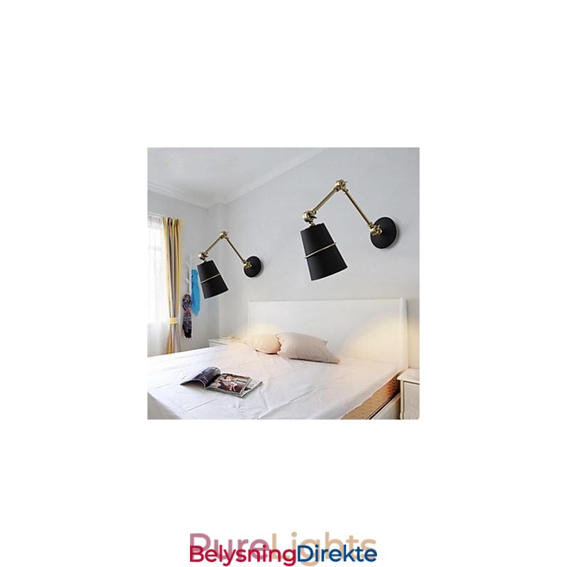 Vegglampe Postmoderne Enkel Restaurant Kunstlampe Soverom Designer Kontor Skrivebord Nattbordslampe