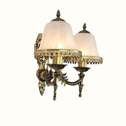 Moderne Samtidsmaleri For Omgivelseslys Vegglampe Med Vegglampe