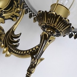 Moderne Samtidsmaleri For Omgivelseslys Vegglampe Med Vegglampe