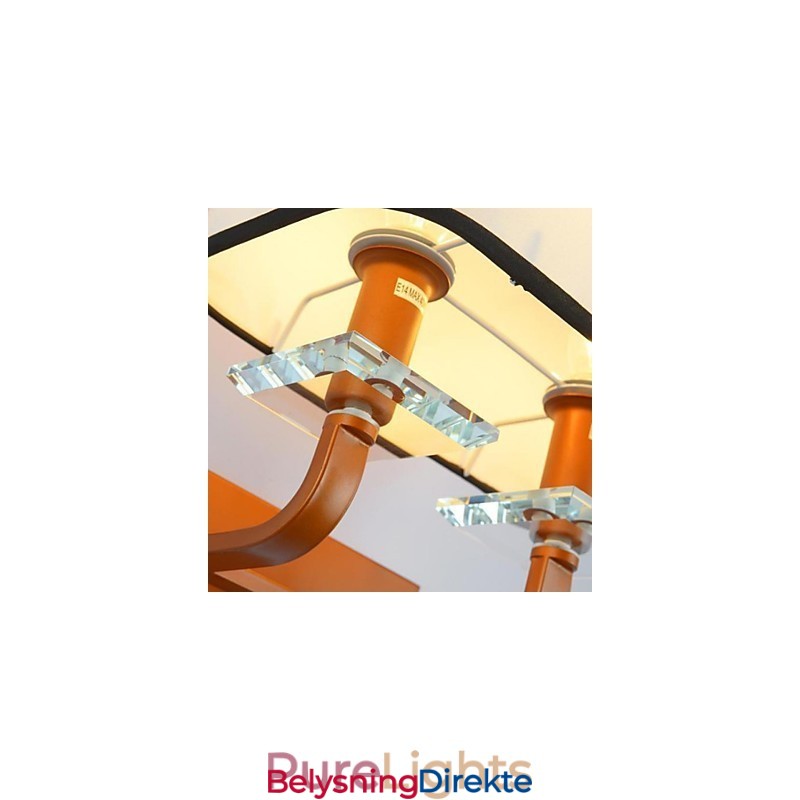 Integrert Moderne Samtidskunstnerisk Moderne Samtidsmalerifunksjon For Omgivende Lysvegglamper