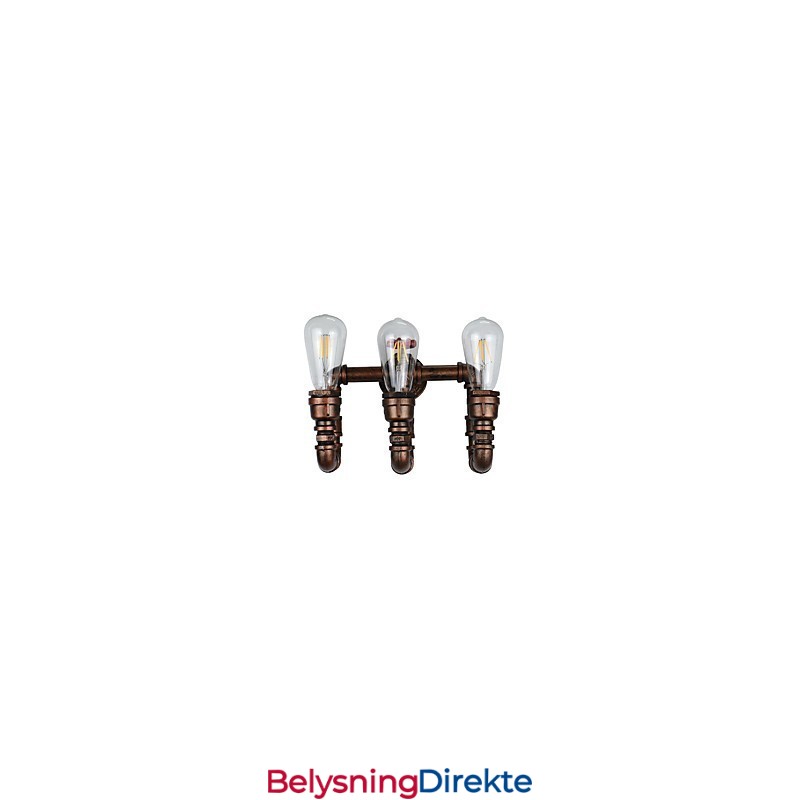 Rustikk Hytte Tradisjonell Klassisk Antikk Messing Vegglampe Vegglampe