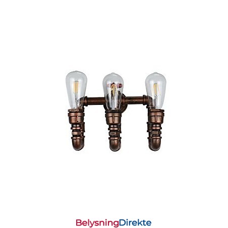 Rustikk Hytte Tradisjonell Klassisk Antikk Messing Vegglampe Vegglampe