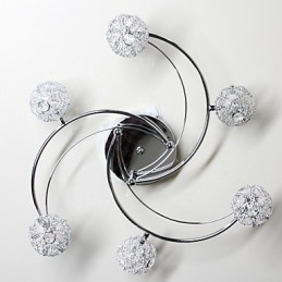 Moderne Samtidskunstnerisk Galvanisert Innfelt Montering