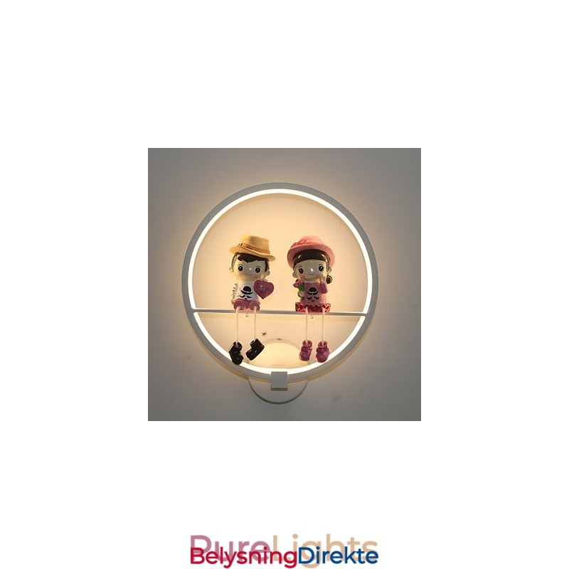 Vegglampe Moderne Minimalistisk Lampe Kreativ Midgang Trappelys