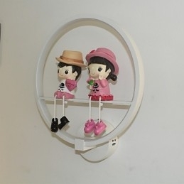 Vegglampe Moderne Minimalistisk Lampe Kreativ Midgang Trappelys