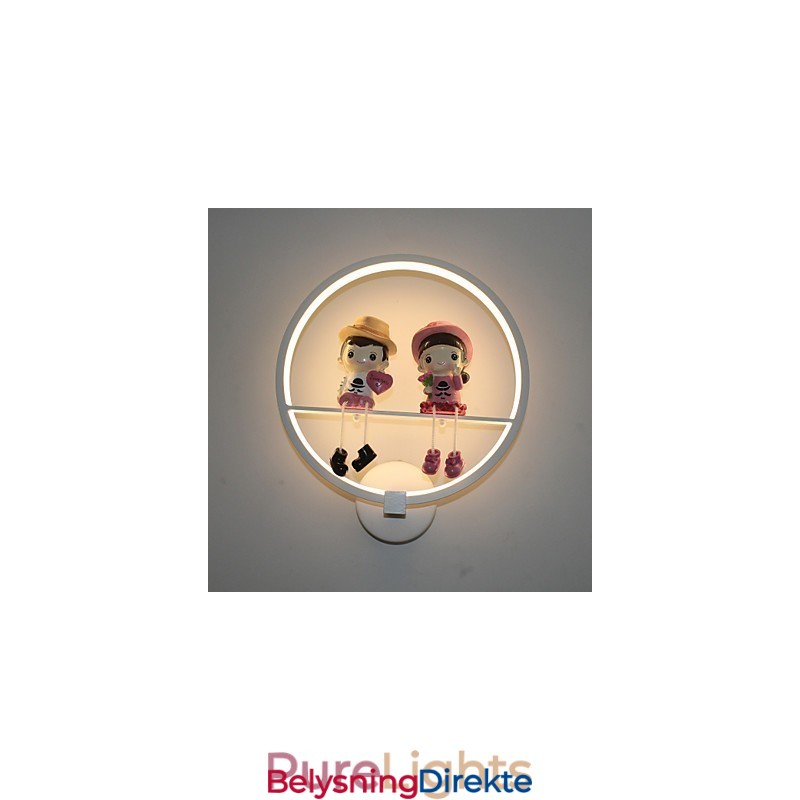 Vegglampe Moderne Minimalistisk Lampe Kreativ Midgang Trappelys