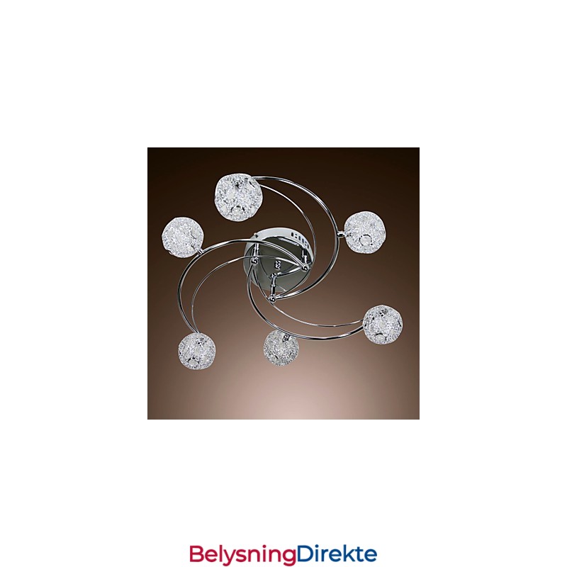 Moderne Samtidskunstnerisk Galvanisert Innfelt Montering